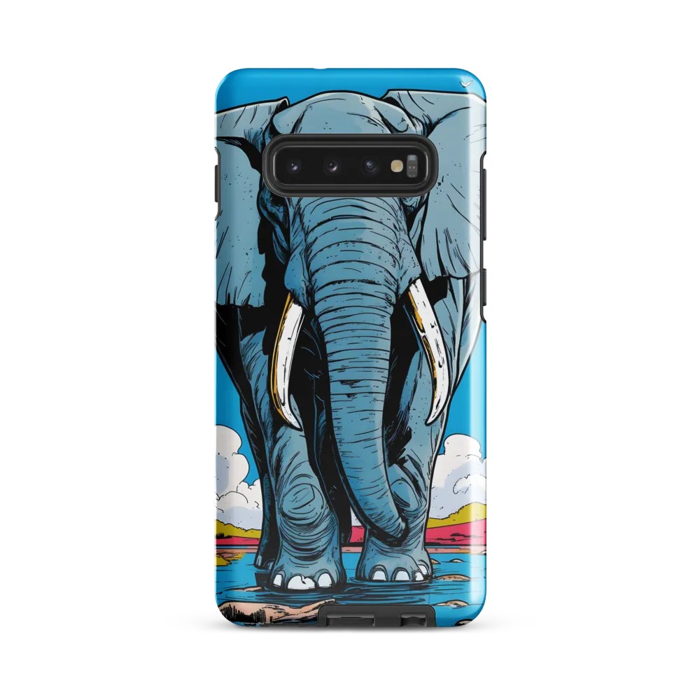 Majestic Presence: The Elephant | Phone Case |  S10 Plus | Tough Case | Glossy