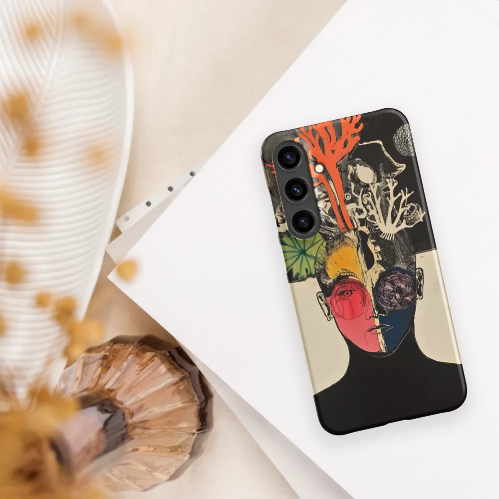 Coral Thoughts | Phone Case |  S24 Plus | Snap Case | Matte