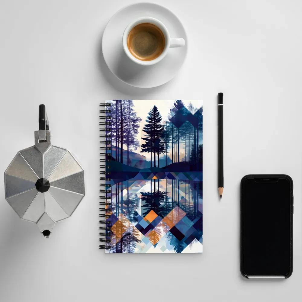 Reflections of Serenity | Spiral Notebook