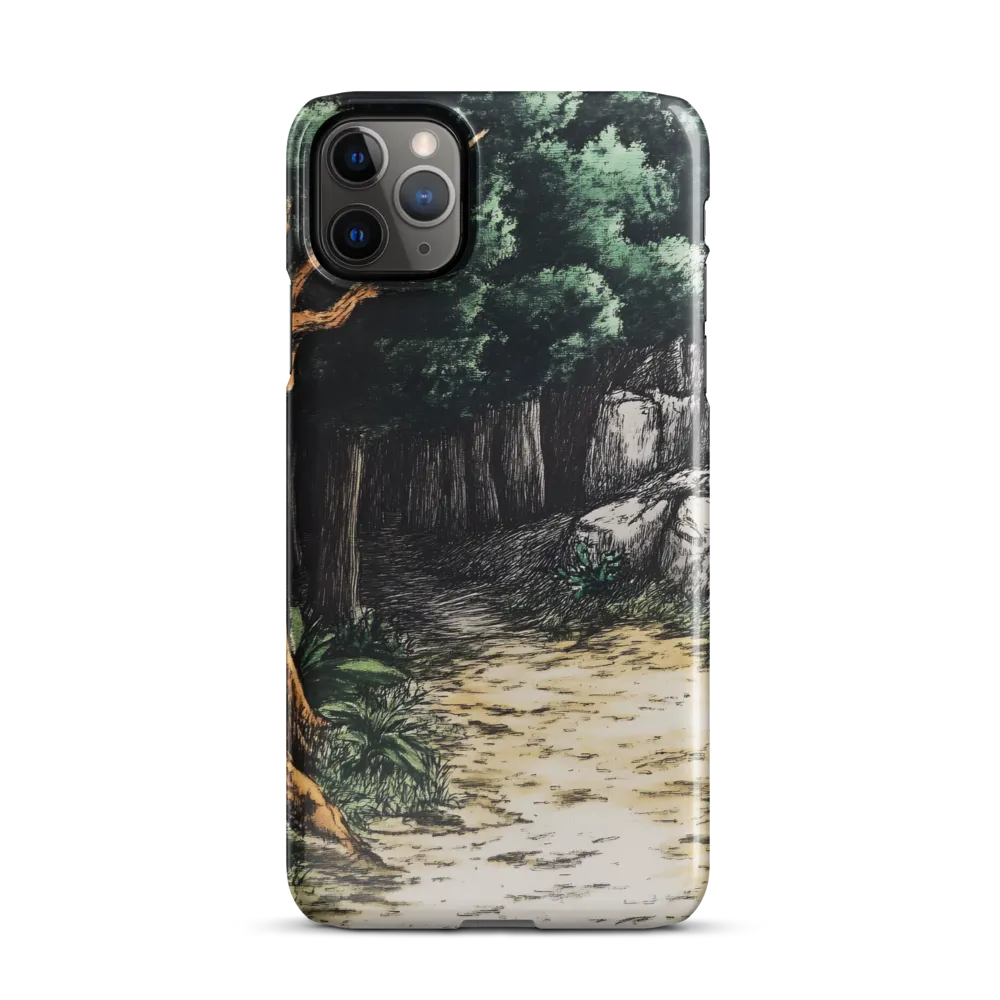 Pathway Through Nature's Embrace | Phone Case |  11 Pro Max | Snap Case | Glossy