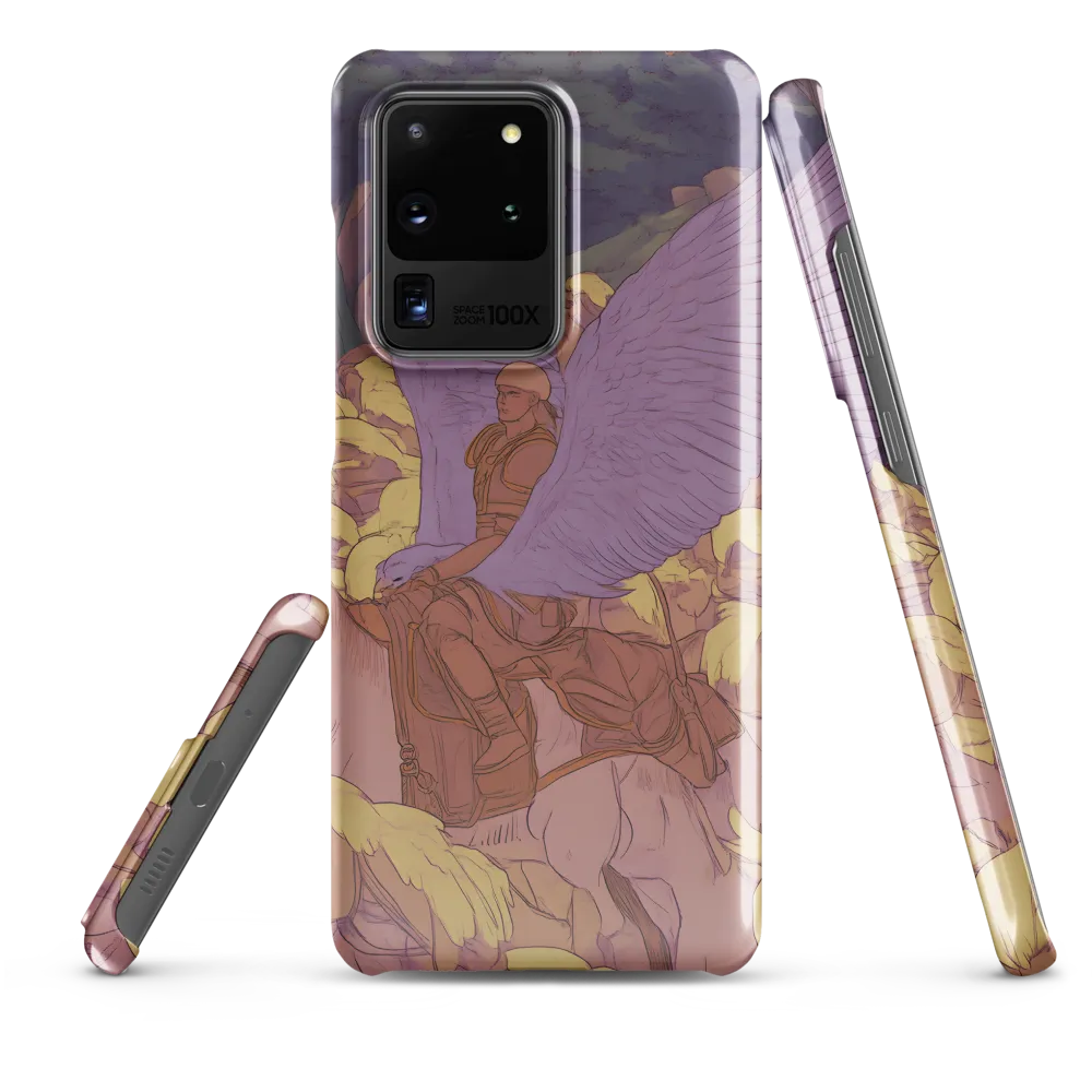 The Winged Guardian | Phone Case |  S20 Ultra | Snap Case | Glossy