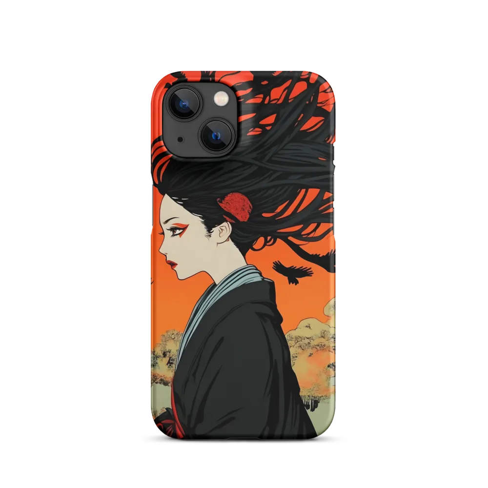 Whispers of Shadows | Phone Case |  14 | Snap Case | Matte