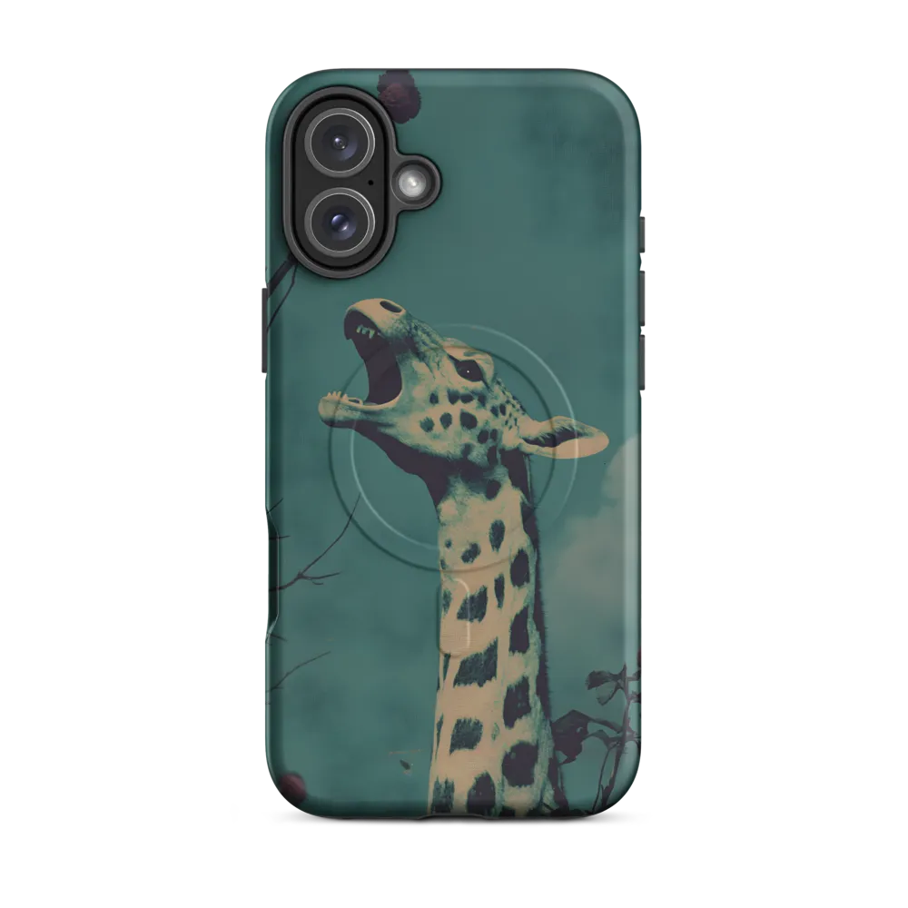 Whispers of the Tall: A Surreal Giraffe Encounter