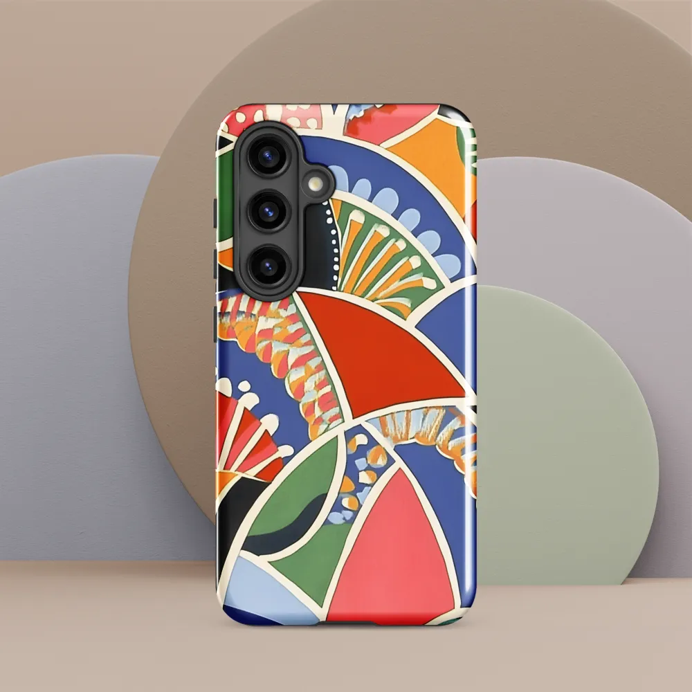 Kaleidoscope of Colors | Phone Case |  S24 | Tough Case | Glossy