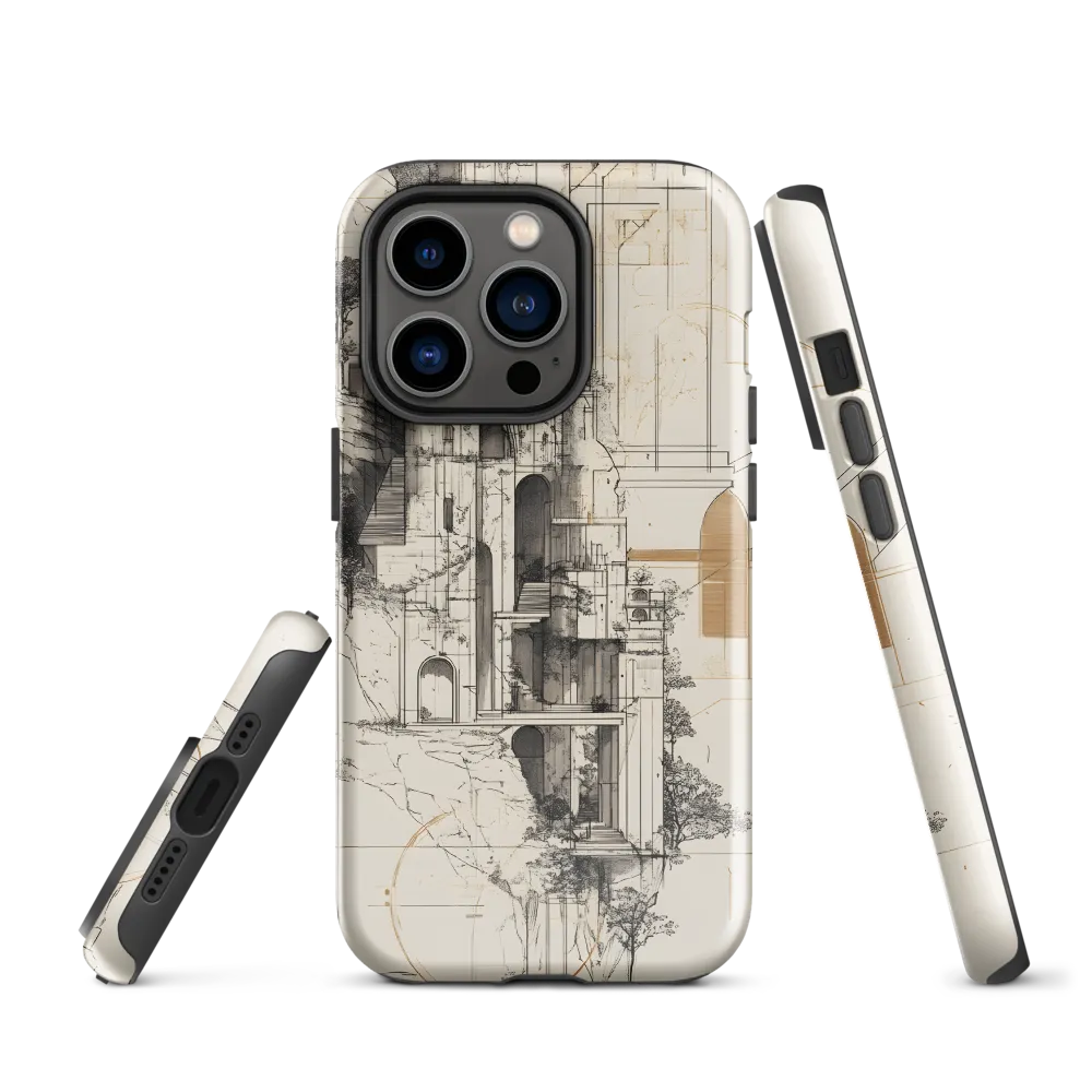 Ethereal Architectures | Phone Case |  14 Pro | Tough Case | Glossy