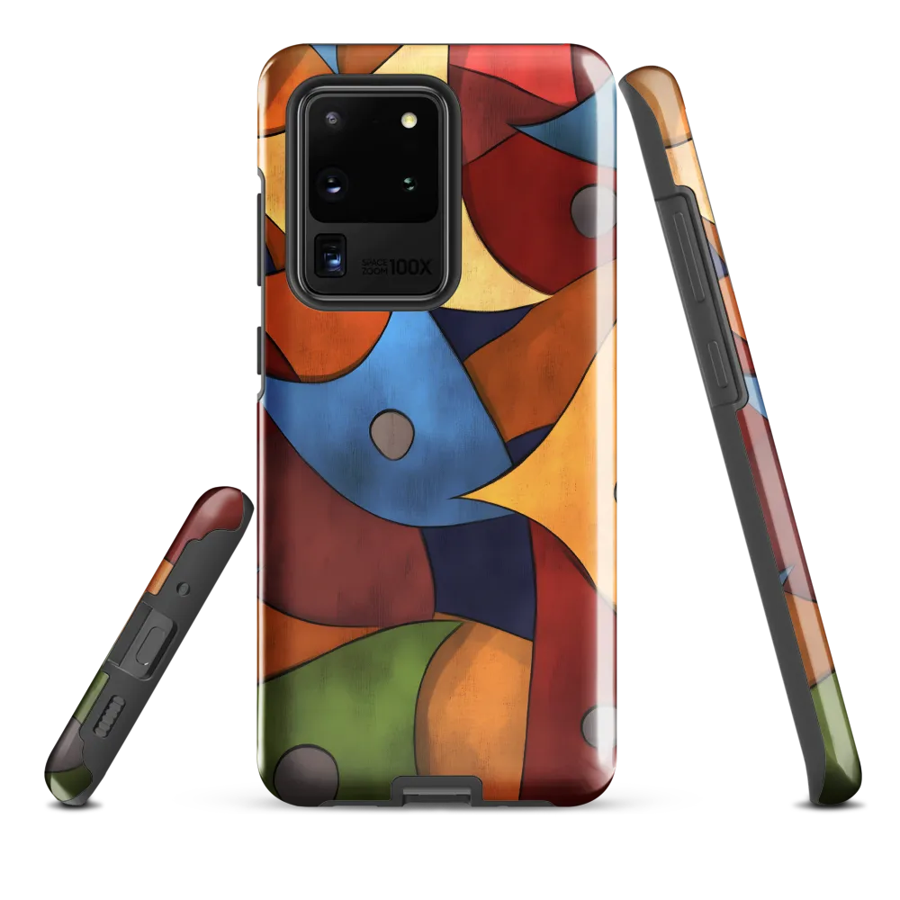 Vibrant Interplay of Shapes