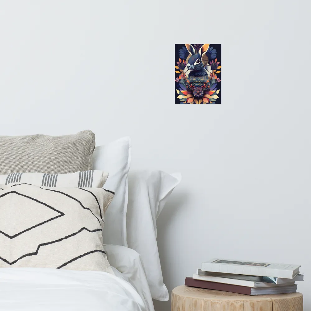 Ethereal Bunny: A Geometric Wonderland