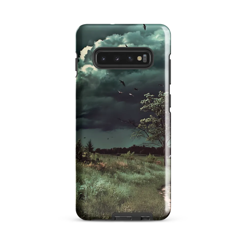 Whispers of the Storm | Phone Case |  S10 Plus | Tough Case | Glossy