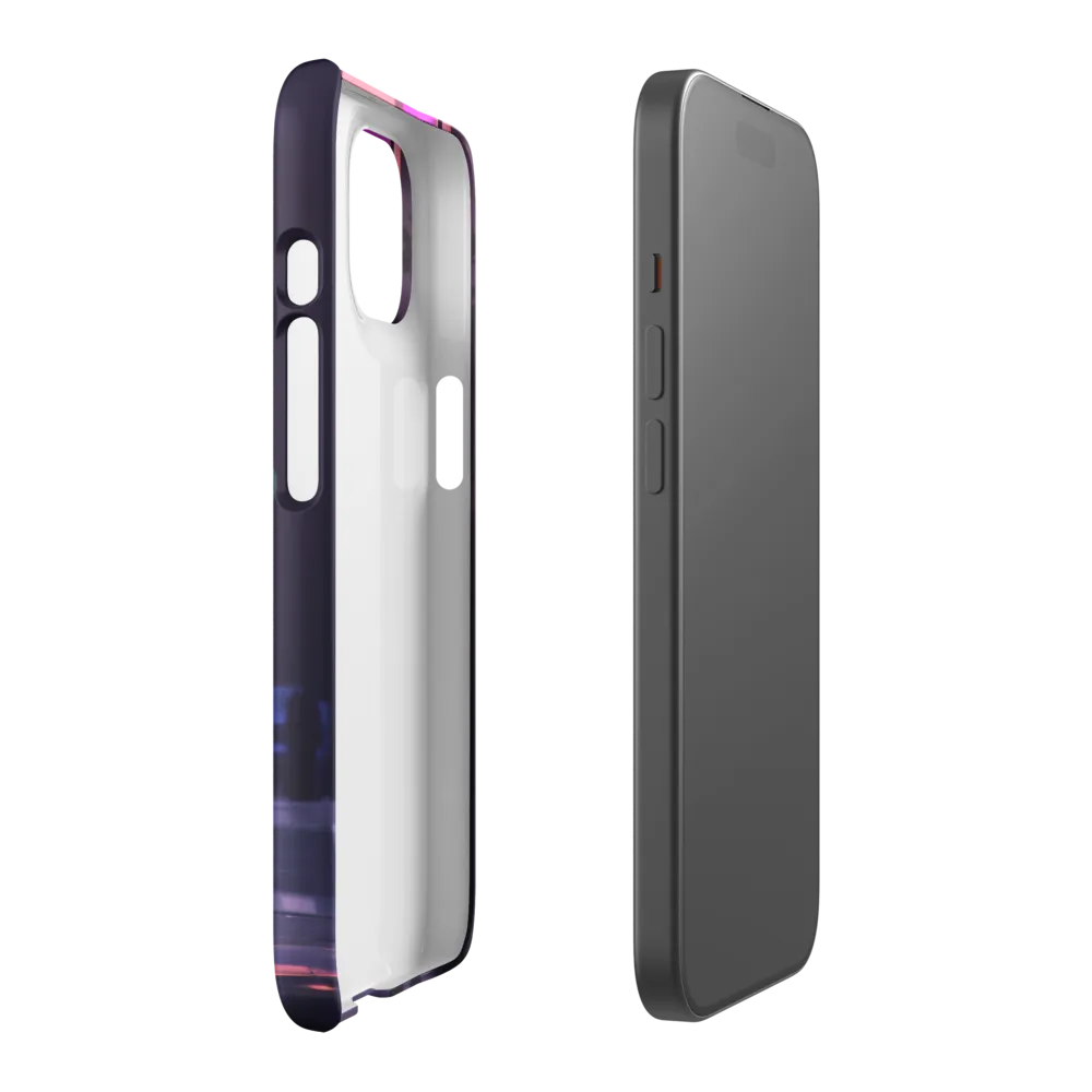 City Silhouettes at Dusk | Phone Case |  15 | Snap Case | Matte