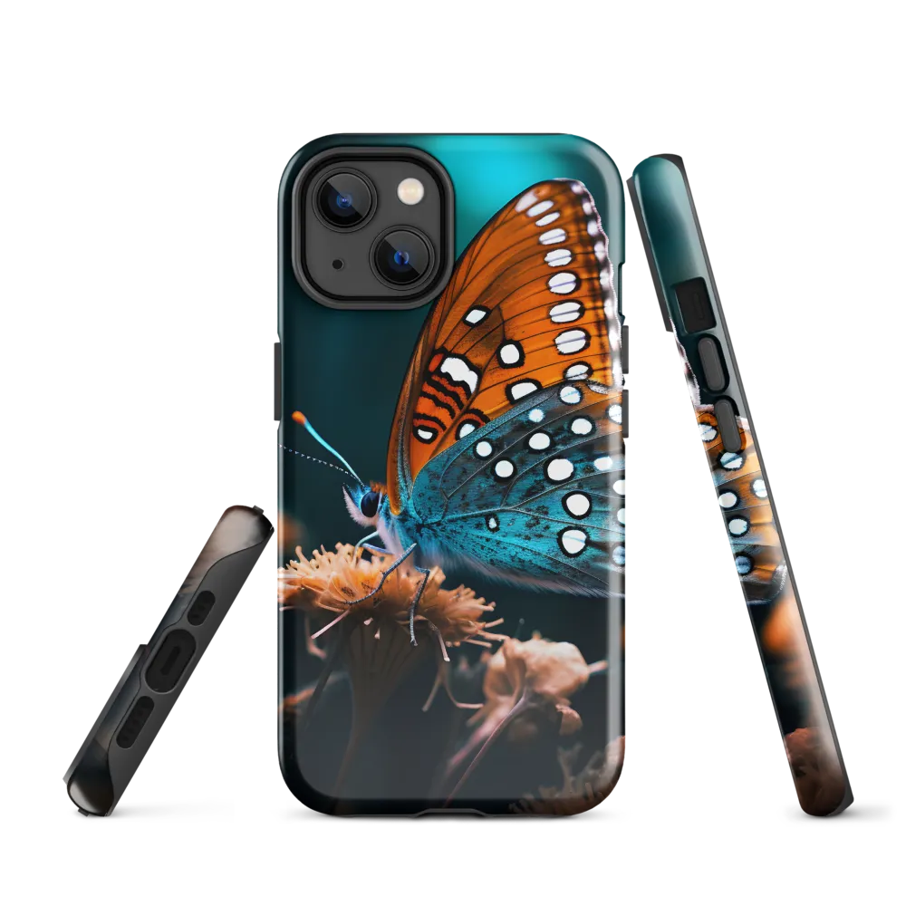 Whispers of Color: The Butterfly's Embrace