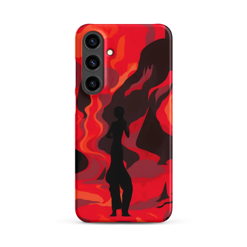 Inferno's Embrace | Phone Case |  S24 Plus | Snap Case | Matte