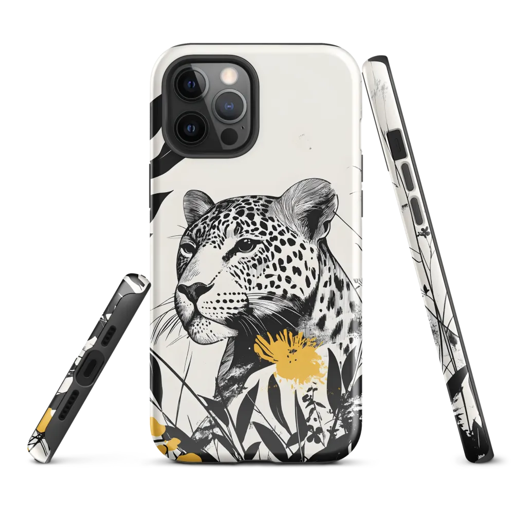 Majestic Leopard Amongst Flora