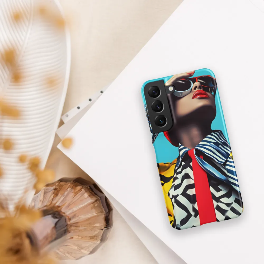 Chic Confidence in Bold Patterns