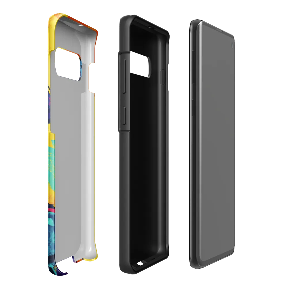 Playful Cyborg Symphony | Phone Case |  S10 Plus | Tough Case | Glossy