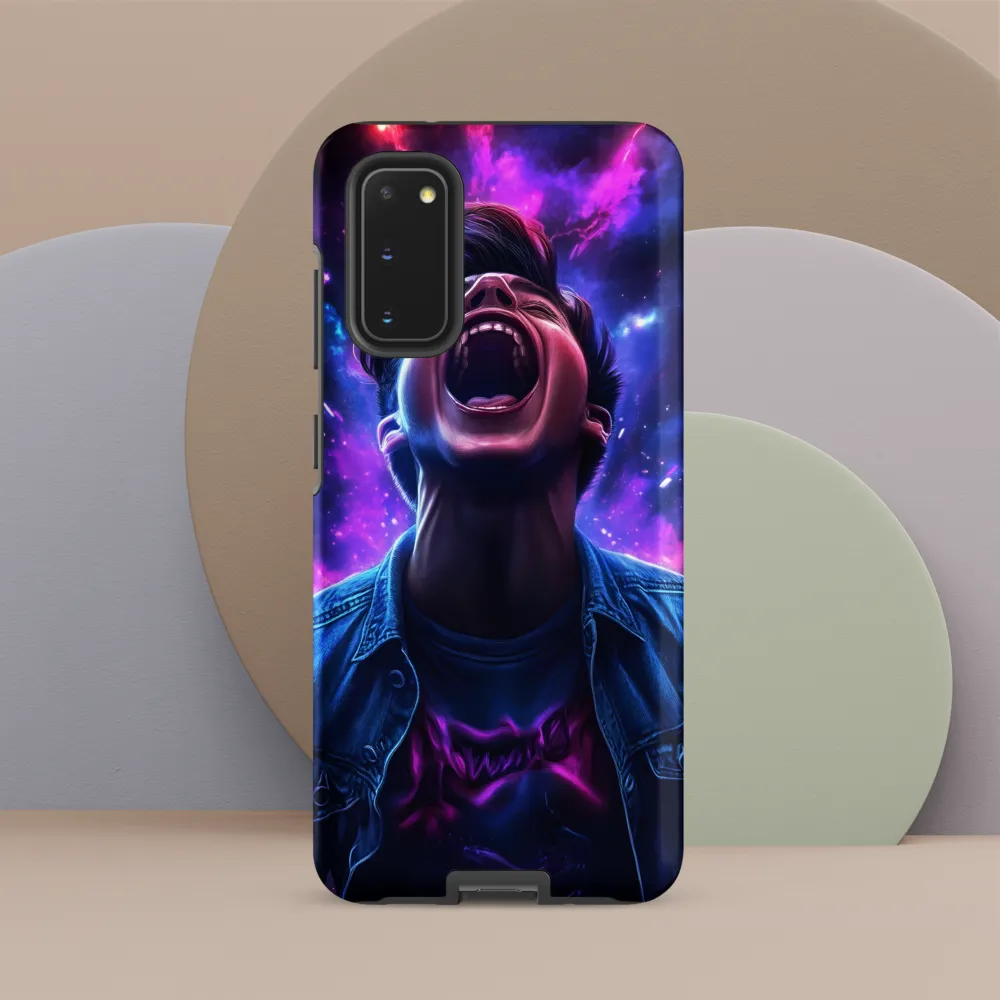 Cosmic Scream | Phone Case |  S20 | Tough Case | Matte