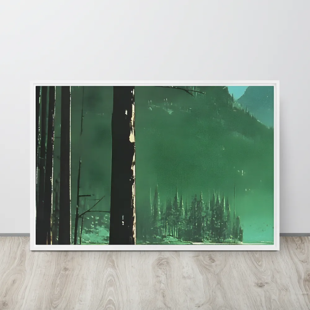 Reflections of Tranquility | Canvas with White Frame | 24″×36″