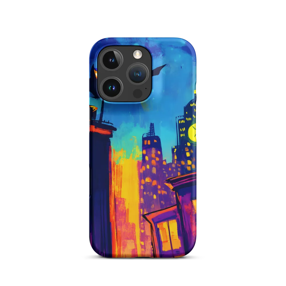 Urban Twilight: The Watchful Owl