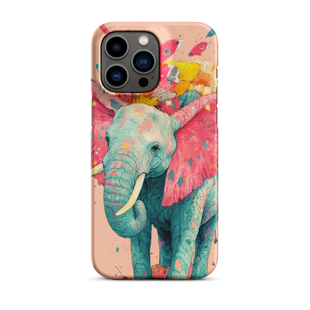 Whimsical Elegance: The Floral Elephant