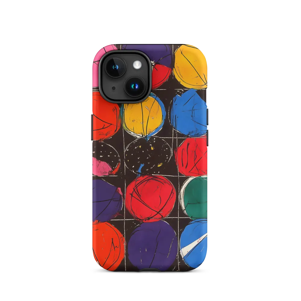 Colorful Circles in Abstract Harmony