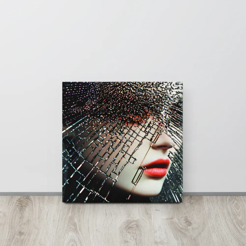 Fractured Identity | Canvas | 16″×16″