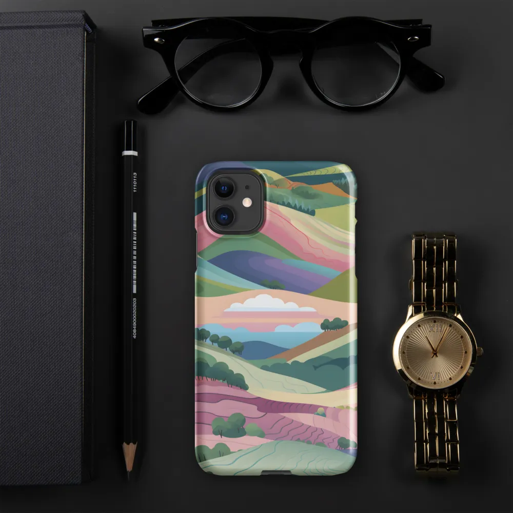 Harmonious Hills | Phone Case |  11 | Snap Case | Glossy