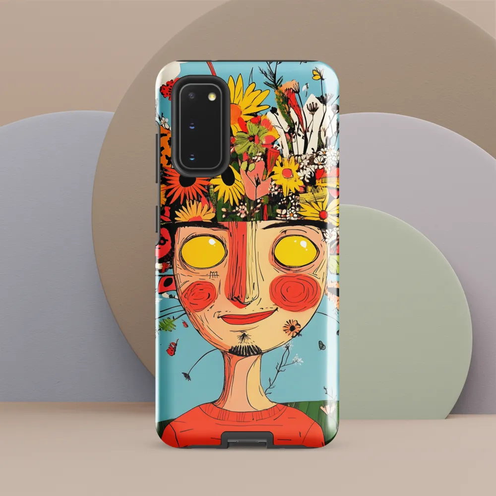 Whimsical Bloom | Phone Case |  S20 | Tough Case | Glossy