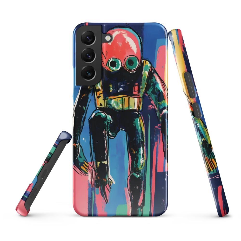 Diver in Vibrant Motion