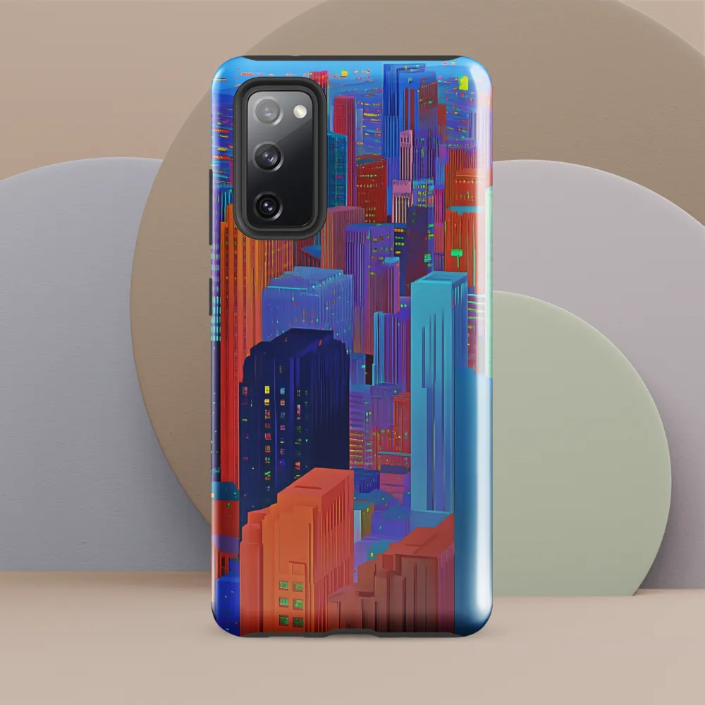 Vibrant Metropolis in Twilight