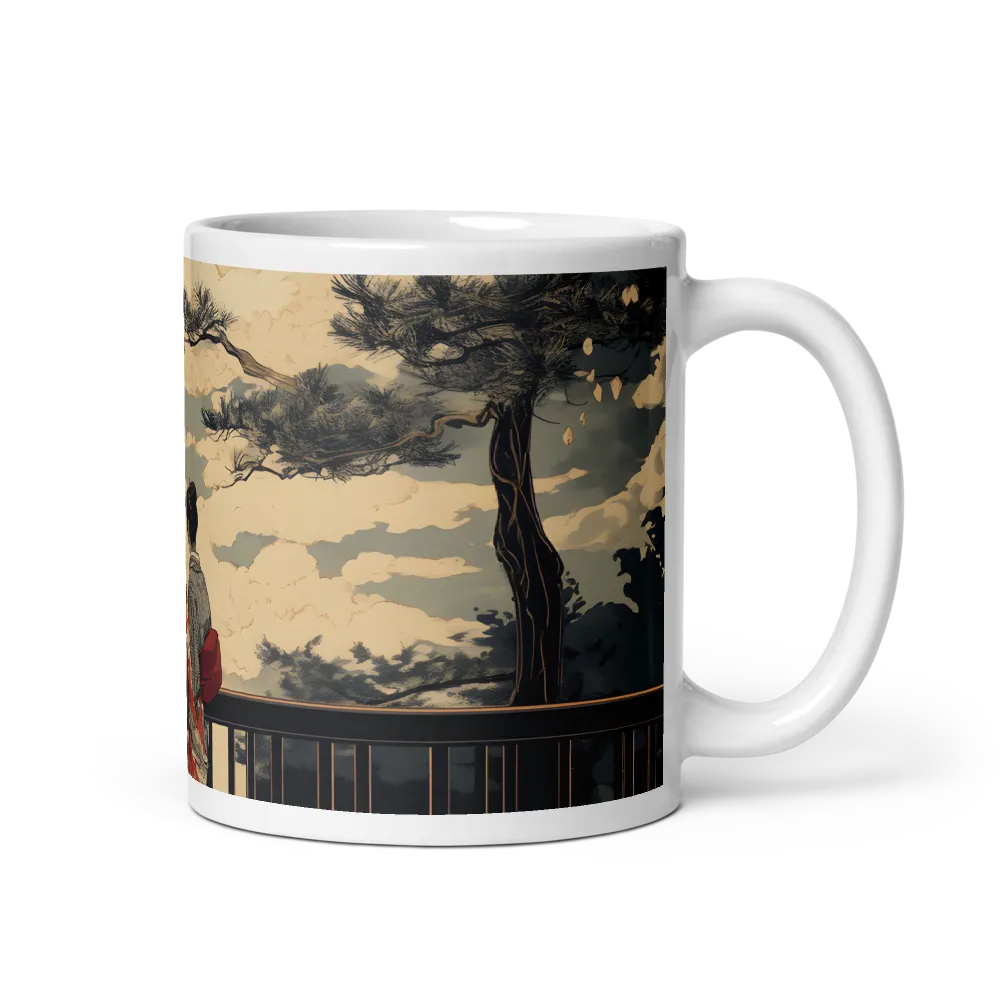 Under the Embrace of the Moon | Mug with White inside | 11 oz