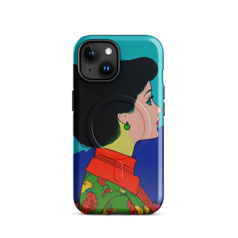 Whispers of Color: A Pop Art Portrait