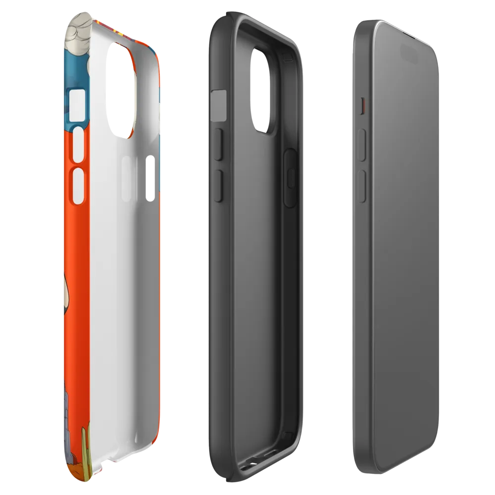 Eruption of Power | Phone Case |  15 Plus | Tough Case | Matte