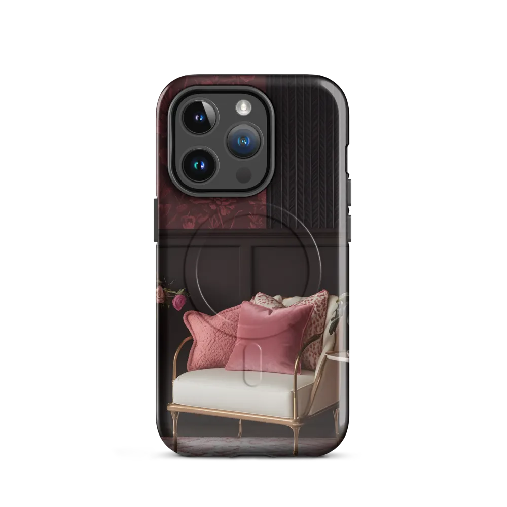 Elegance in Contrast: A Modern Interior Design | Phone Case |  14 Pro | MagSafe® Tough Case | Glossy