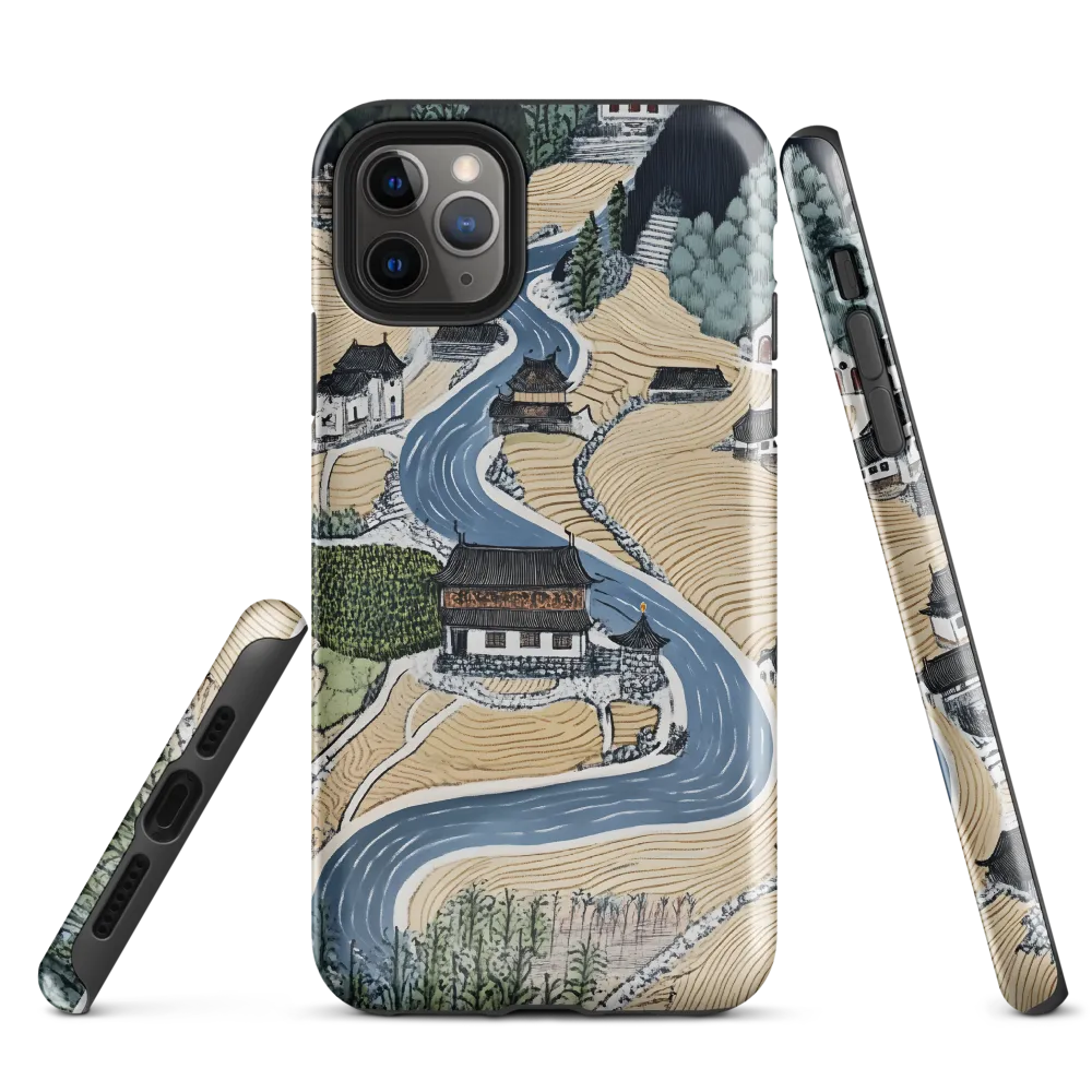 Harmony of Water and Fields | Phone Case |  11 Pro Max | Tough Case | Glossy