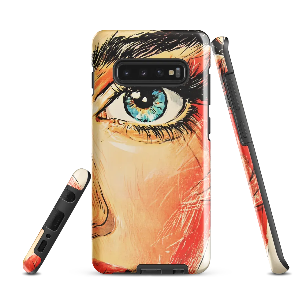 Gaze of Emotion | Phone Case |  S10 Plus | Tough Case | Glossy