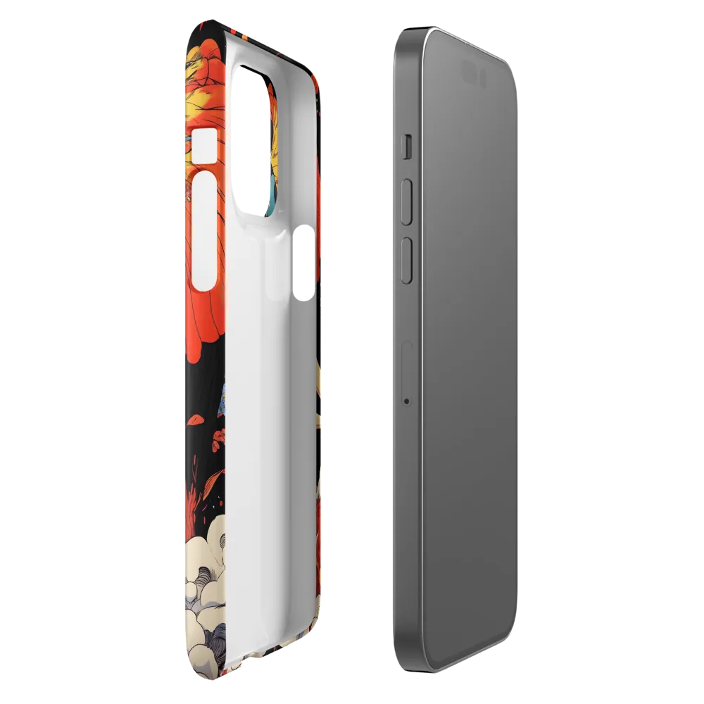 Majesty of the Floral Elephant | Phone Case |  14 Pro Max | Snap Case | Glossy