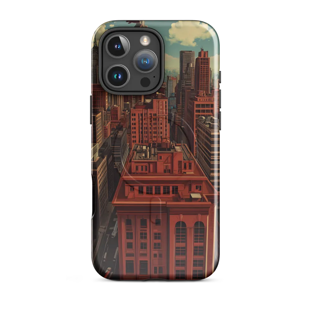Urban Reverie: A Journey Through the City | Phone Case |  16 Pro Max | MagSafe® Tough Case | Glossy