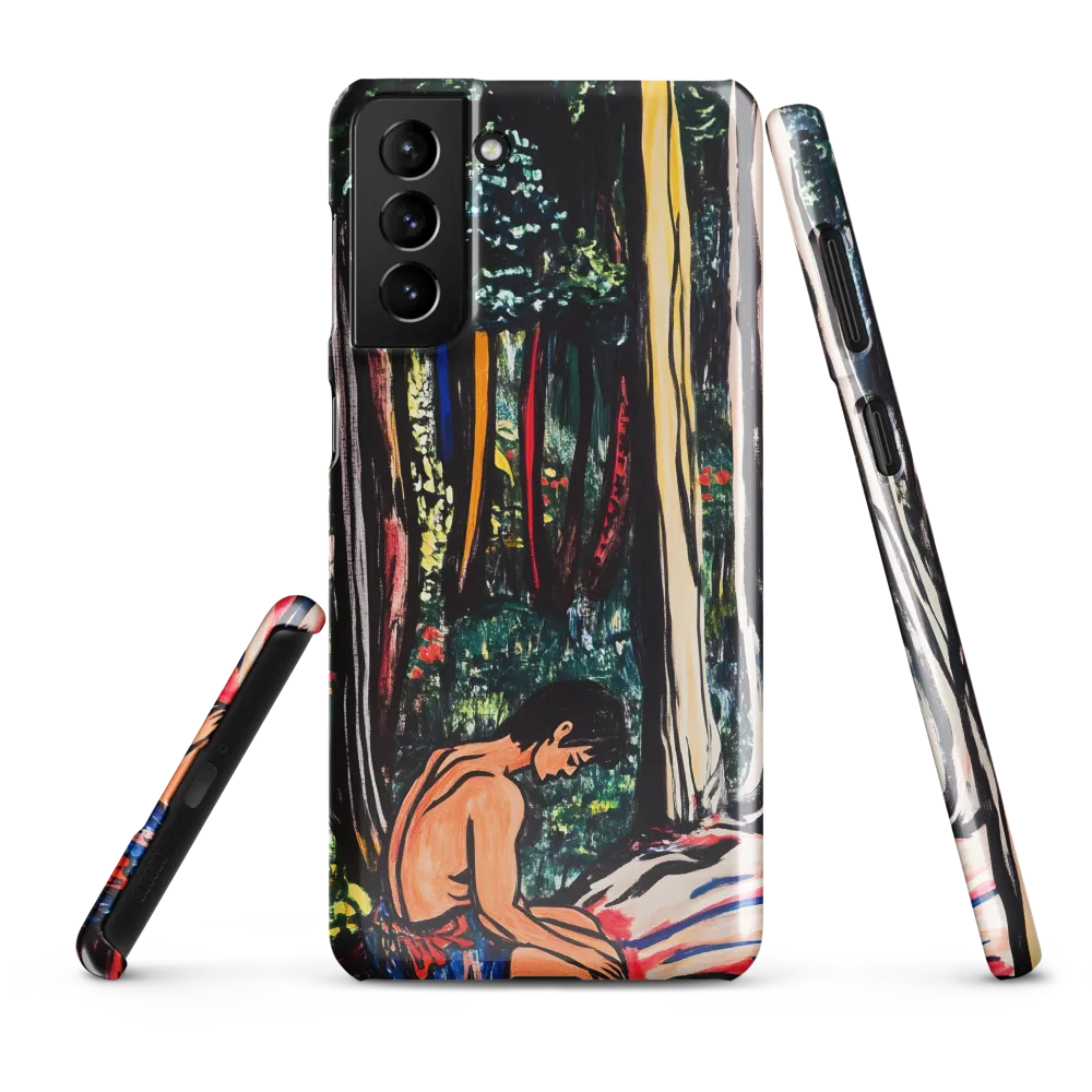 Contemplation in Nature | Phone Case |  S21 Plus | Snap Case | Glossy