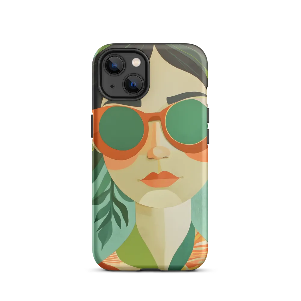 Bold Serenity: A Modern Portrait