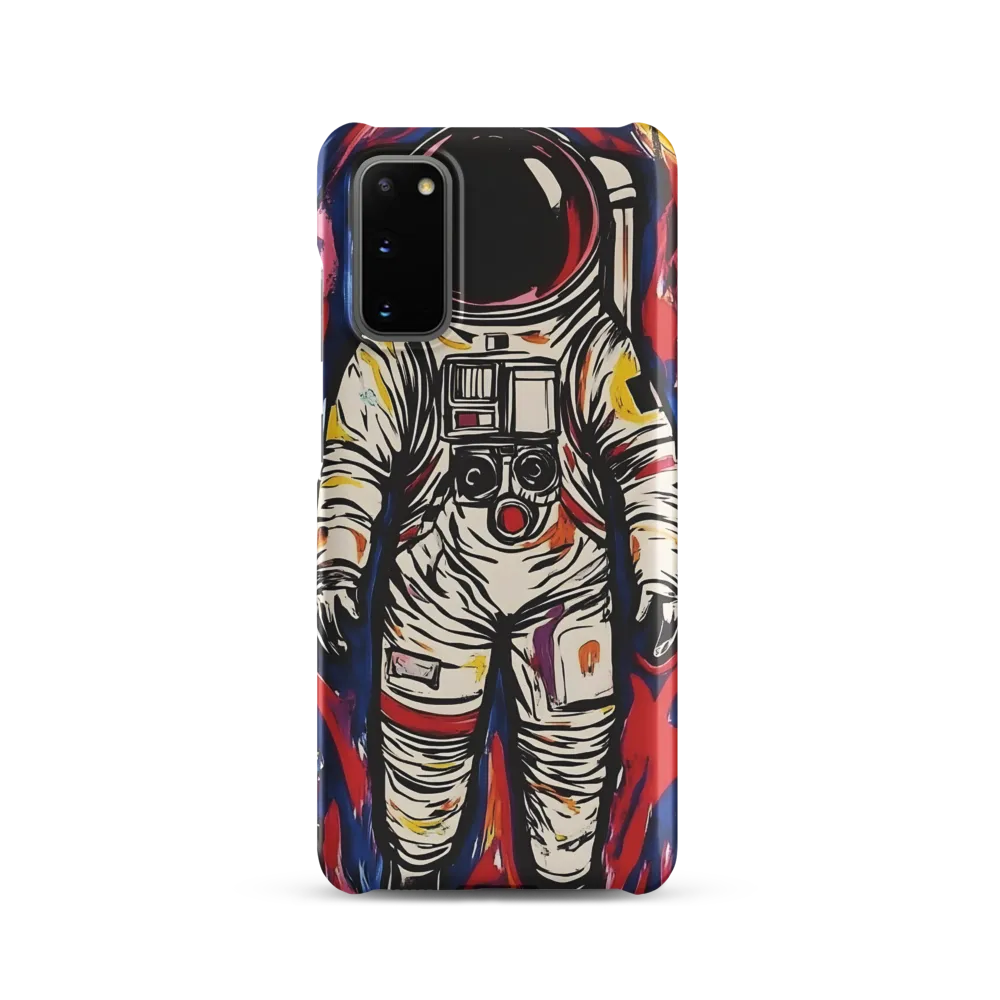 Astronaut in Chromatic Flux