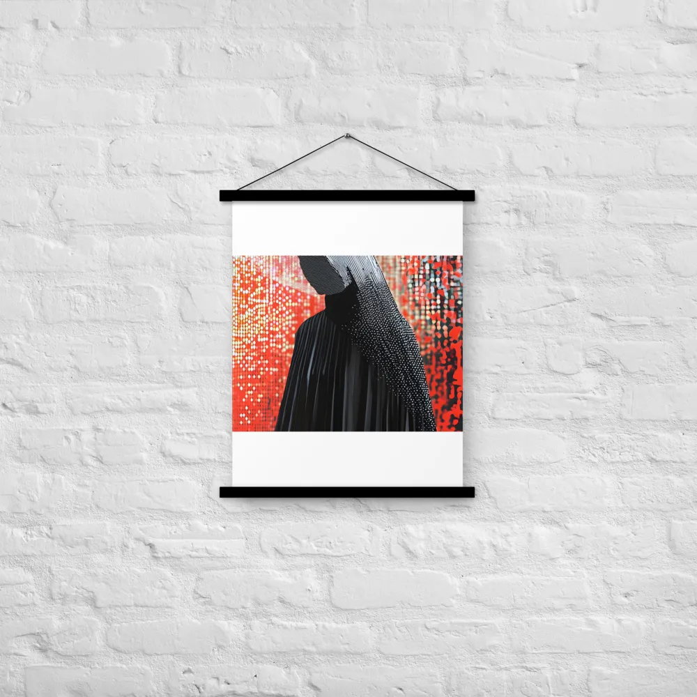 Veil of Modernity | Poster With Black Wood Hanger | 18″×24″