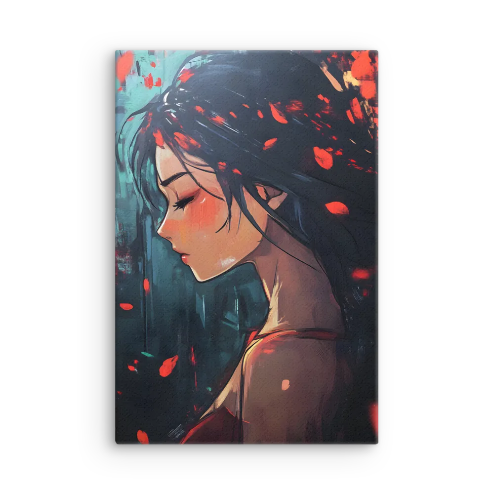 Whispers of Melancholy | Thin Canvas | 12″×18″