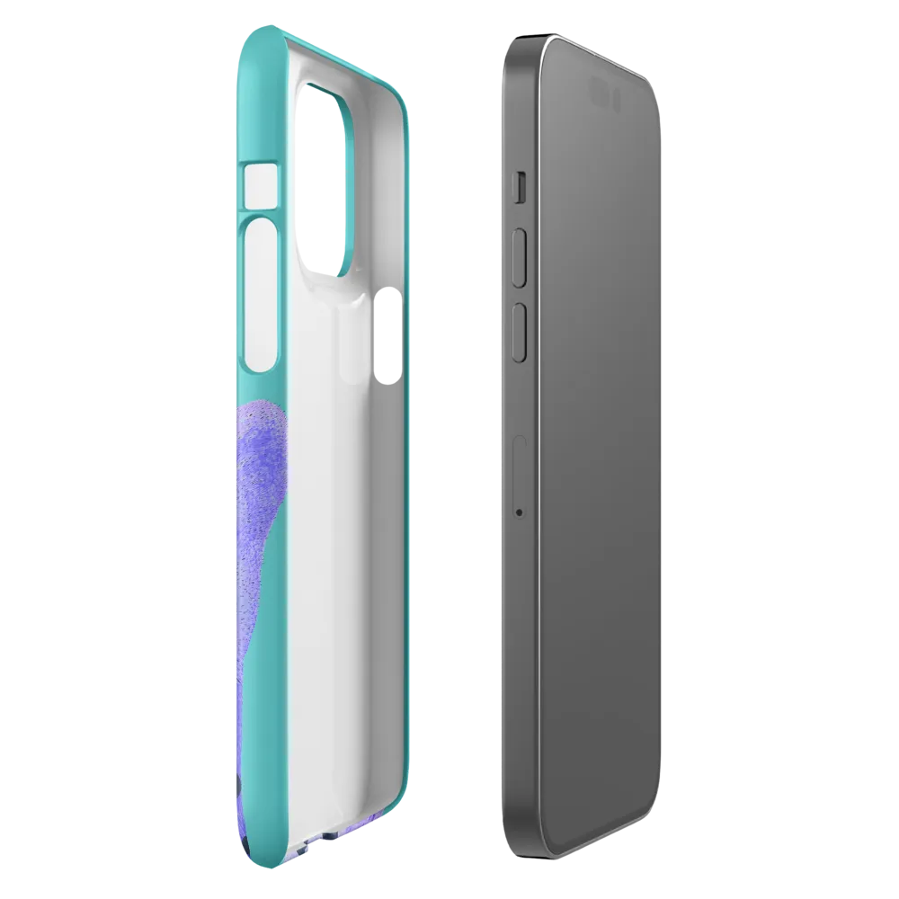 Curious Cheetah | Phone Case |  14 Pro Max | Snap Case | Glossy