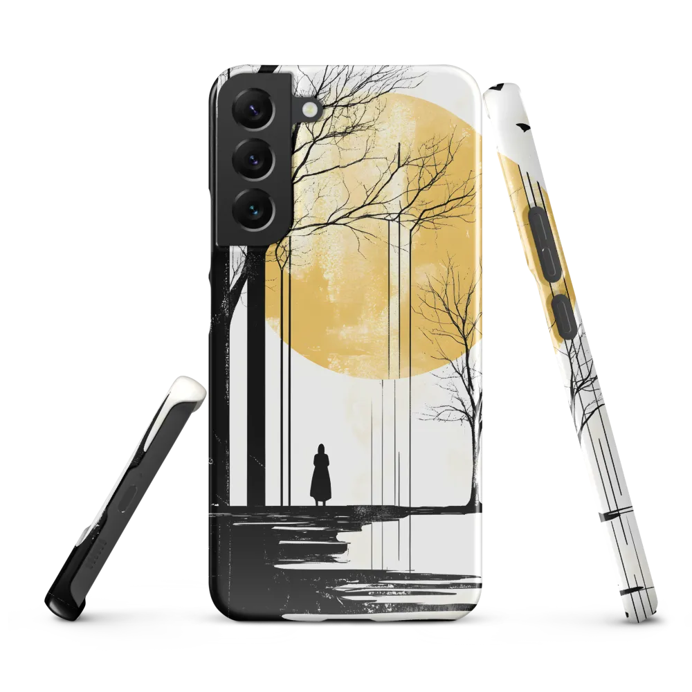 Solitude Under the Yellow Sun | Phone Case |  S22 Plus | Snap Case | Glossy