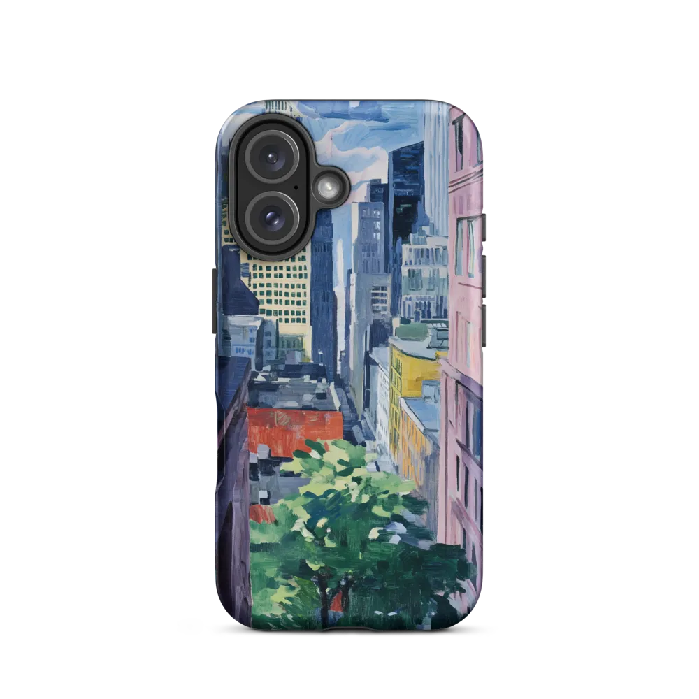 Urban Symphony: A Cityscape in Color | Phone Case