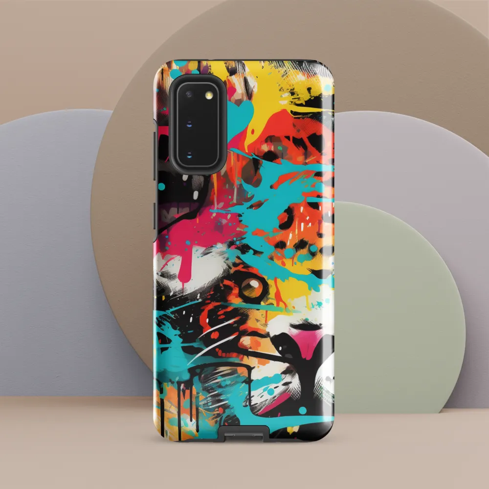 Fierce Fusion: Tiger and Lion in Graffiti