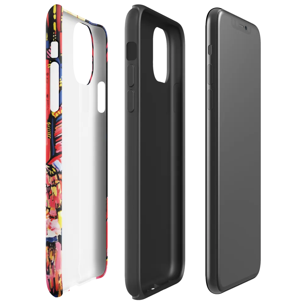 Night Lights: A Vibrant Urban Odyssey | Phone Case |  11 Pro Max | Tough Case | Glossy