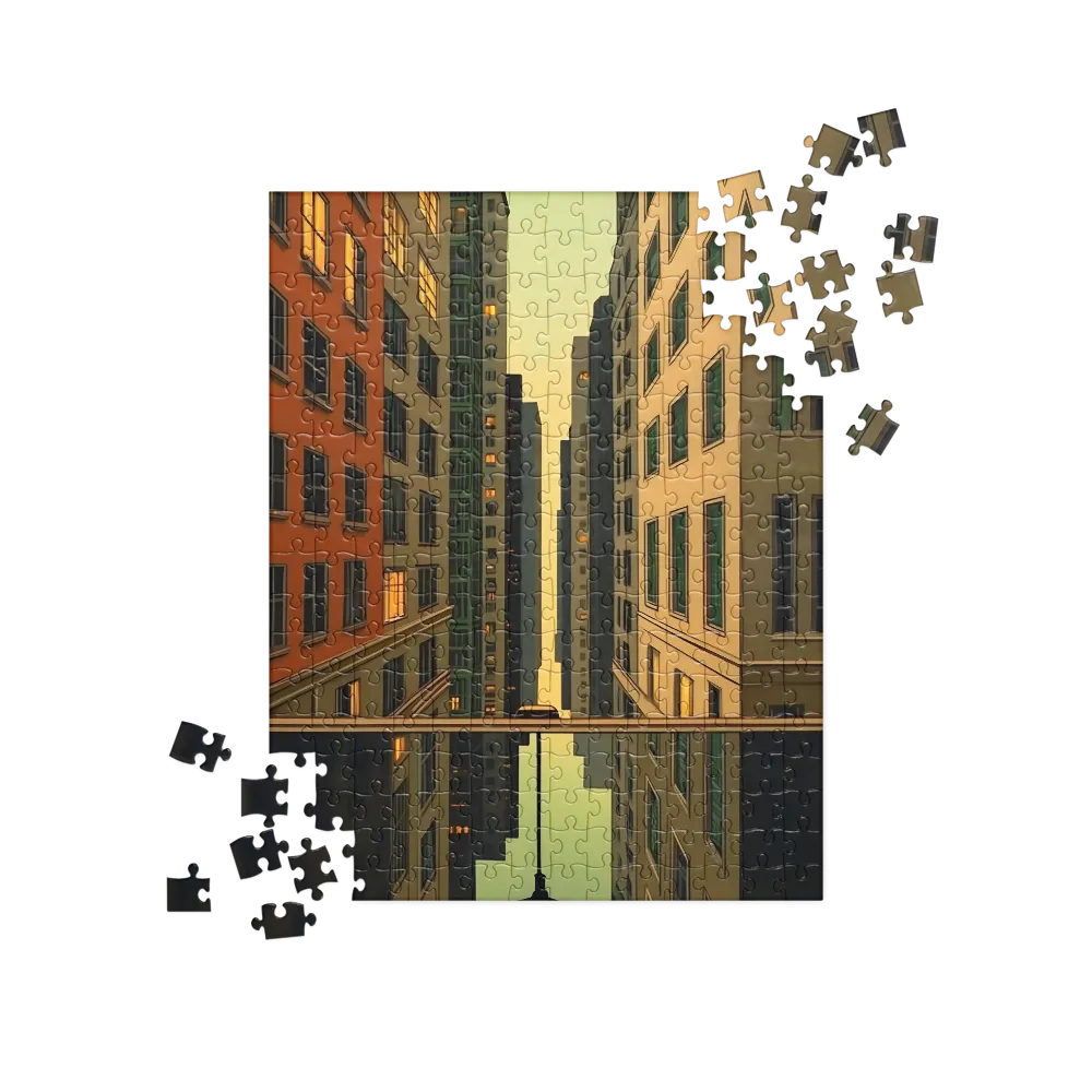 Reflections of Urban Serenity | Jigsaw Puzzle | 252/520 pieces