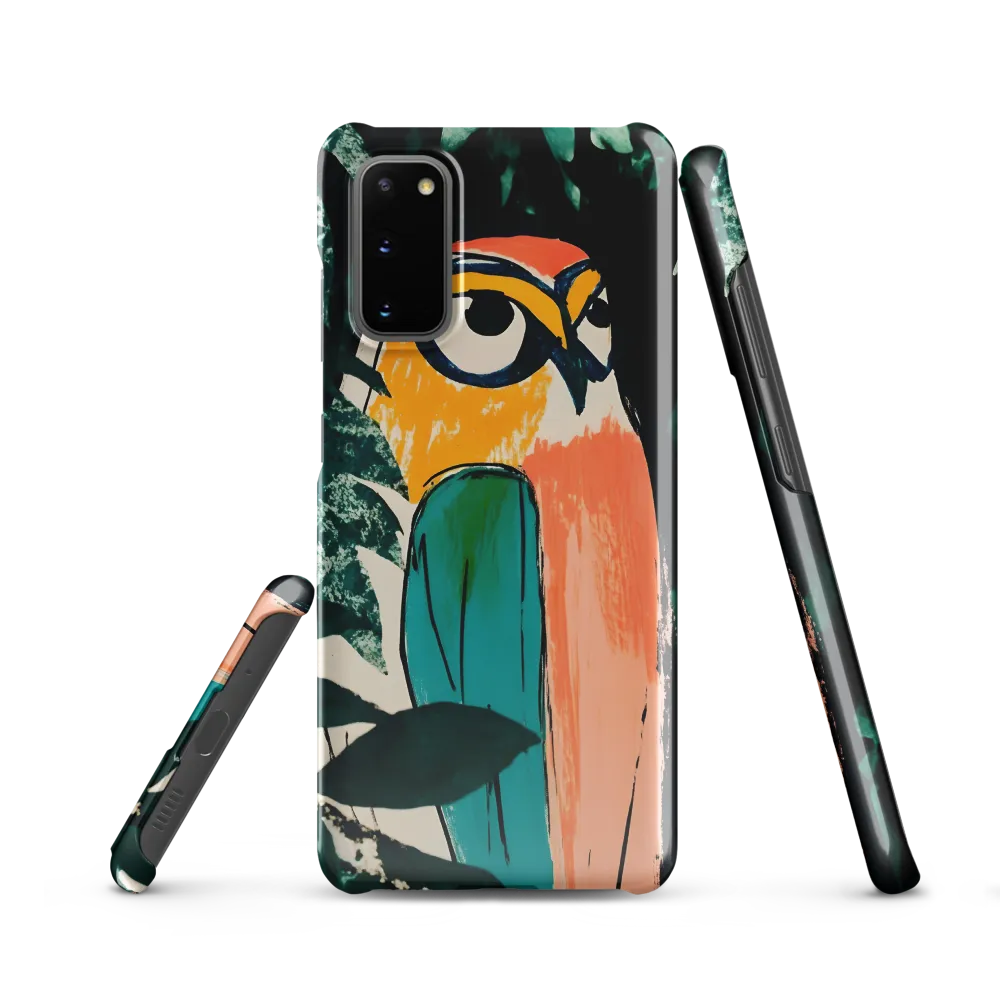 Camouflaged Majesty: The Abstract Owl