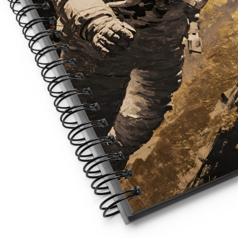 Beyond the Stars: An Astronaut's Journey | Spiral Notebook