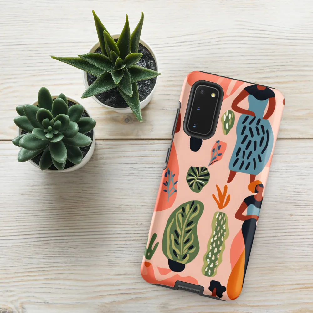Harmony of Nature and Femininity | Phone Case |  S20 | Tough Case | Matte